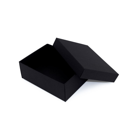 Black Rectangular Gift Box with a Lid