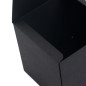 Black Cube Box with Black Internal Colour