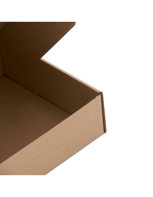 Ruda dėžutė S dydžio paštomatams, 7 cm aukščio