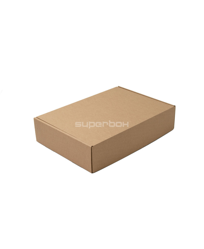 Ruda dėžutė S dydžio paštomatams, 7 cm aukščio