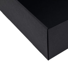 Black Quick Close Large Gift Box of Height 13 cm for Jars