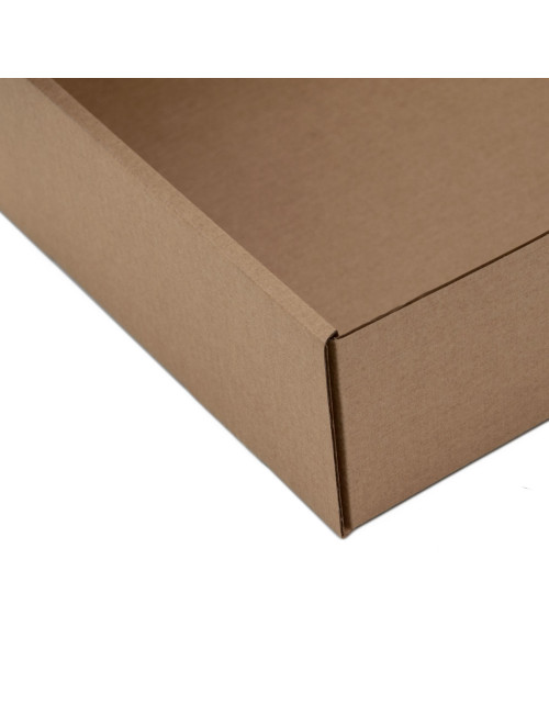 Ruda greito uždarymo dėžutė su langeliu, 7 cm aukščio