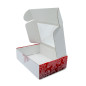 Christmas Gift Box with Matte Red Print