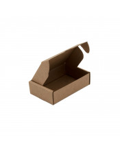 Brown Box for Packing Small Items Closed