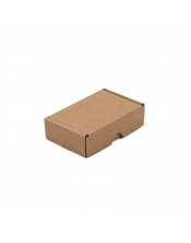 Brown Box for Packing Small Items Closed