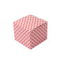 Pink Square Box Cube with Hearts