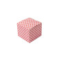 Pink Square Box Cube with Hearts