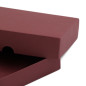 Small Burgundy Box with a Lid