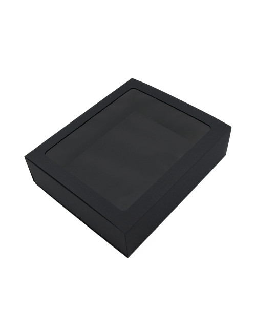 Melna luksusa sērkociņu kastīte stila dāvanu kaste