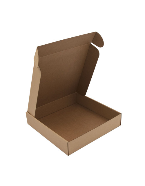 Ruda kvadratinė dėžutė 5.5 cm gylio