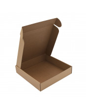 Brown Square Box Depth of 5.5 cm for Fancy Gift Packaging