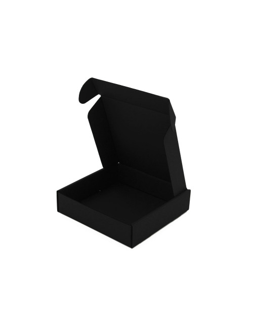 Black Low Height Square Mini Box for Small Items
