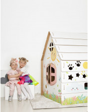 Large Cardboard Playhouse for Kids BEES