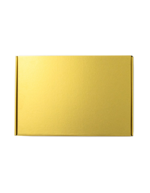 Dāvanu kastīte zelta krāsā, A4 izmērā