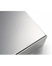 Metallic Silver Box