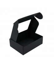 Black A5 Format Gift Box with Window