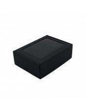 Black A5 Format Gift Box with Window