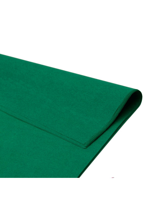 Темно-зеленая шелковая бумага