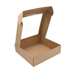 Large Square Quick Closing Box with Window