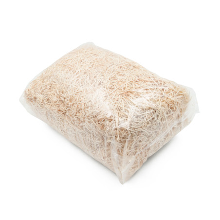 Natural Wood Shavings / Shredded Wood Wool, 1 kg