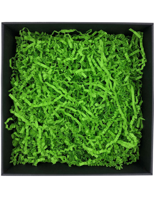 Standžios žalios popieriaus drožlės - 4 mm, 1 kg