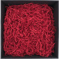 Rigid Red Shredded Paper - 2 mm, 1 kg