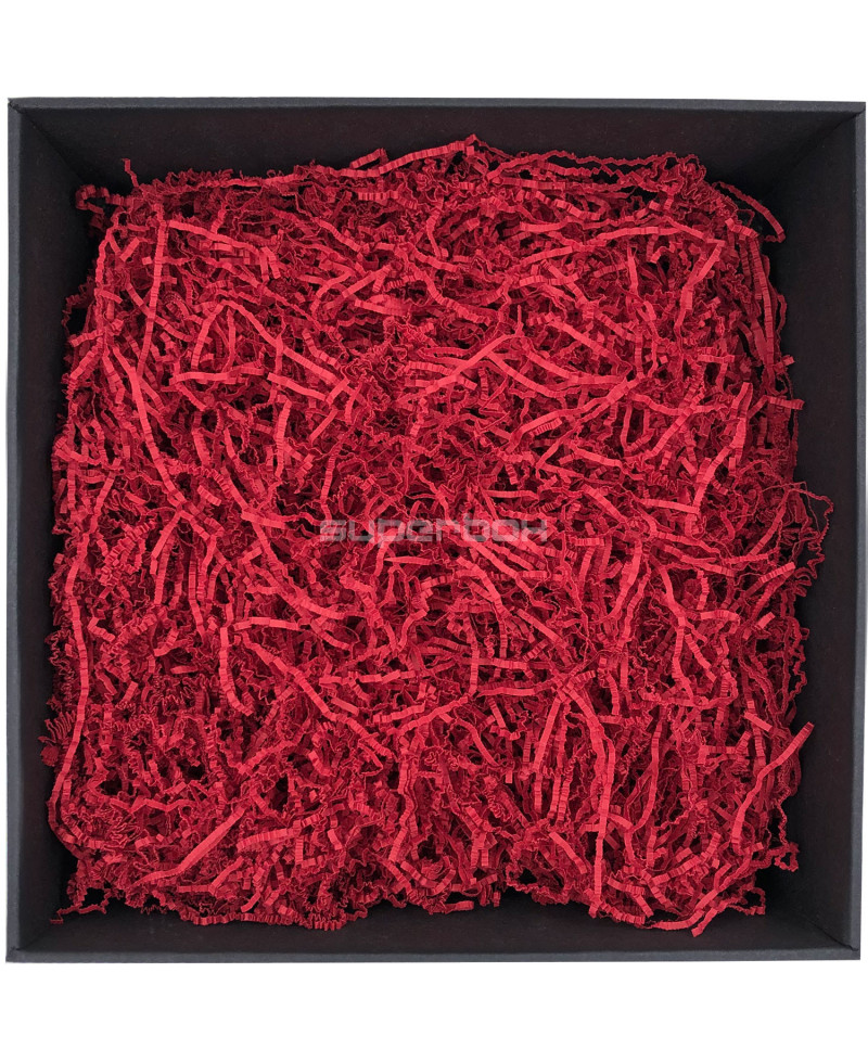 Stingrs sarkans sasmalcināts papīrs - 2 mm, 1 kg