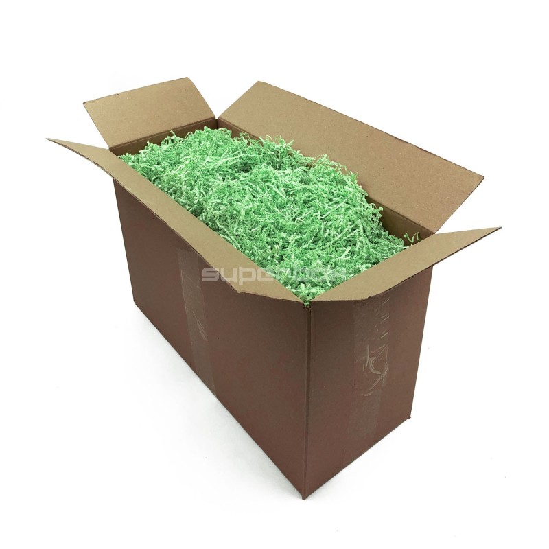 Rigid Mint Shredded Paper - 2 mm, 1 kg