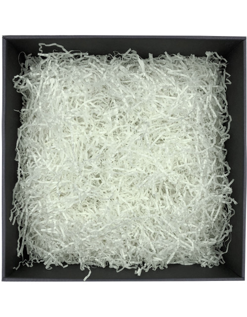 Stingrs balts sasmalcināts papīrs - 2 mm, 1 kg