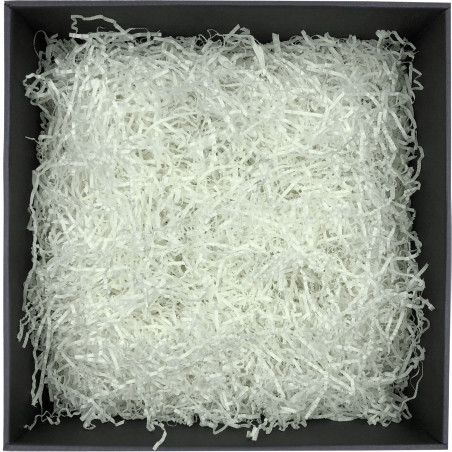 Rigid White Shredded Paper - 2 mm, 1 kg