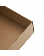 Brown Quick Closing Very Large Gift Box for Bedding Packaging