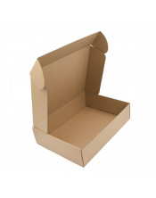 Быстрозакрывающаяся упаковочная коробка для небольших отправлений через почтомат