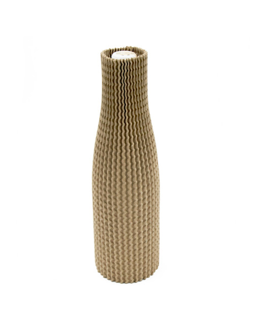 Corrugated Cardboard Wine Bottle Protector-Sleeve, 30 cm