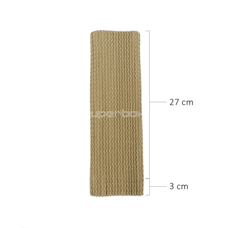 Corrugated Cardboard Bottle Protector-Sleeve, 30 cm