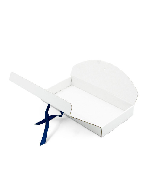 White Ribbon Closure Envelope for Packing Greeting Card and Money