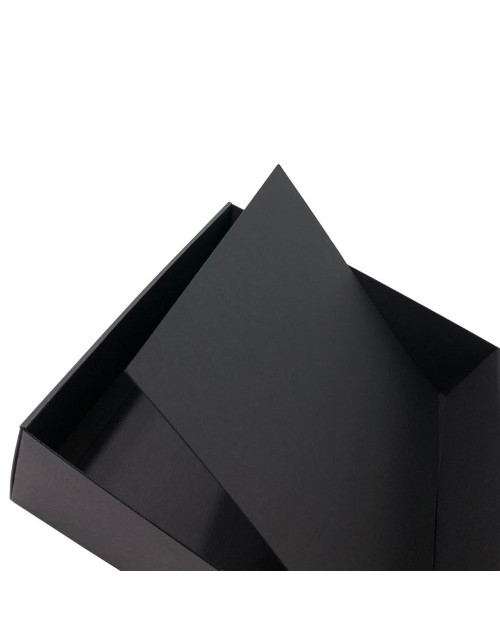 Juodas įdėklas kvadratinei dovanų dėžei