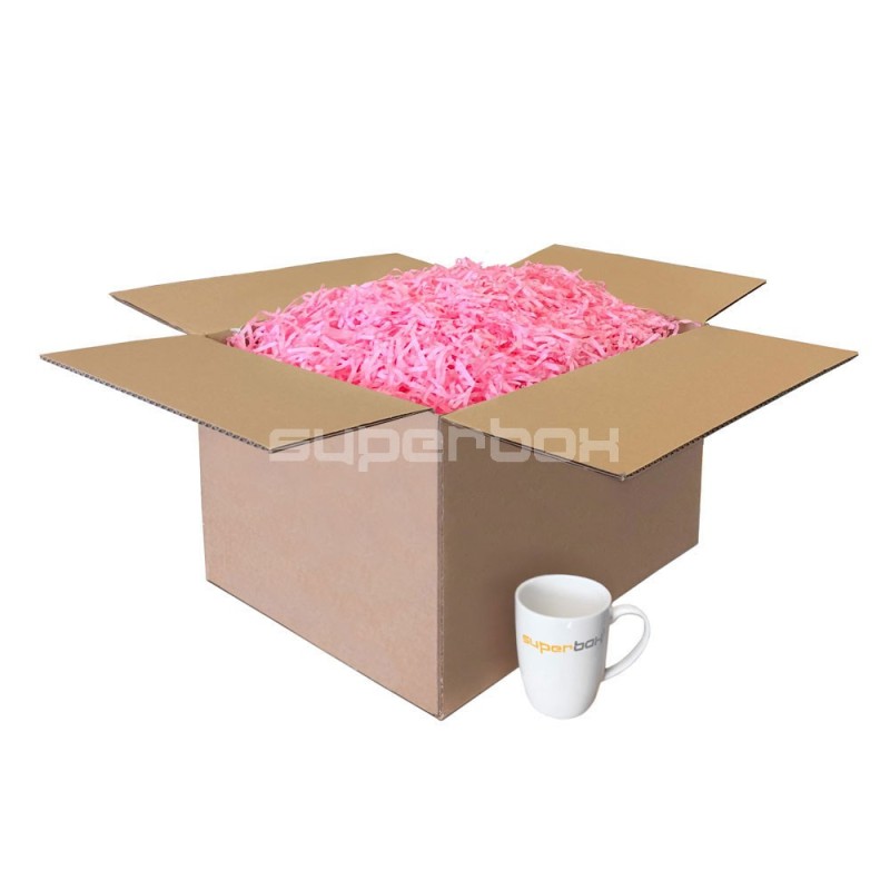 Light Pink Shredded Paper, 1 kg