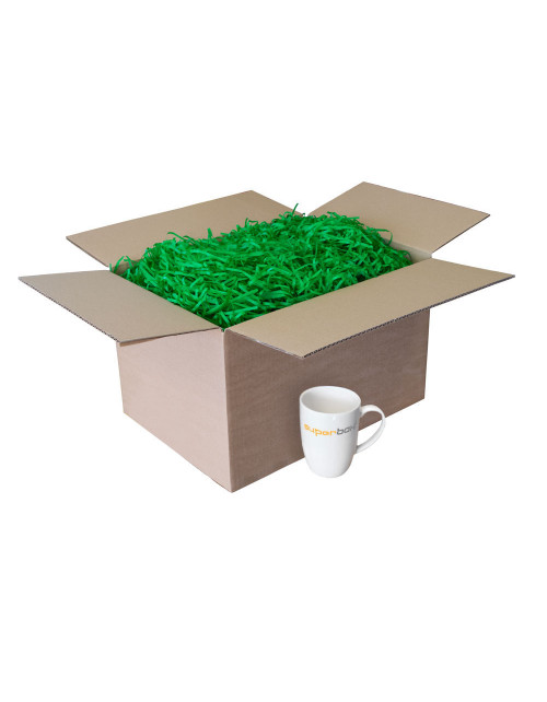 Green Shredded Paper, 1 kg