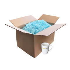 Electric Blue Shredded Paper, 1 kg