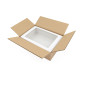 White A4 Size Gift Box with a Space for Logo