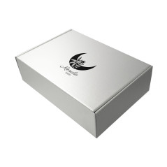 Metallic Silver Box