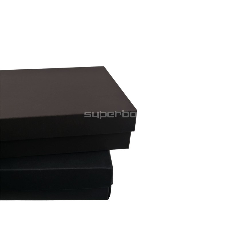 Black Two Piece Gift Box for Chocolate