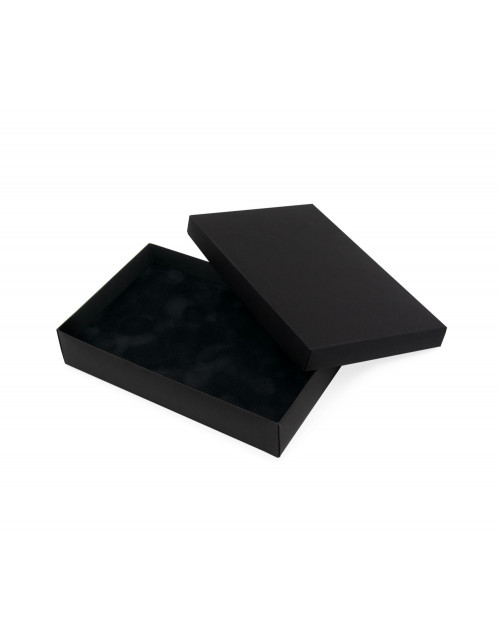 Black Velvet Insert for the Box 195x125x35 mm