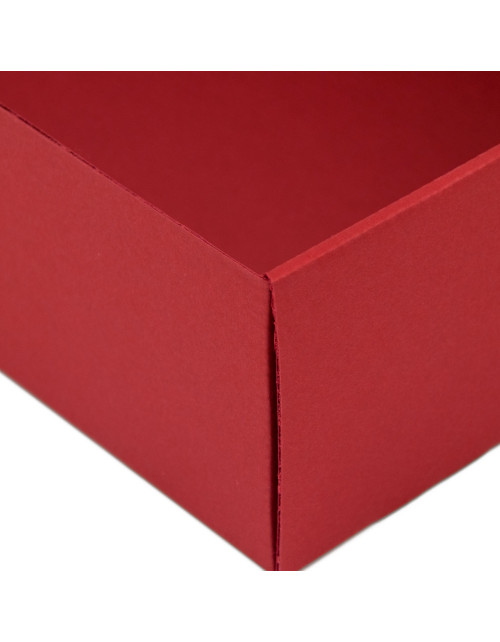 Ryškiai raudonos spalvos A4 formato dėžutė gaminiams