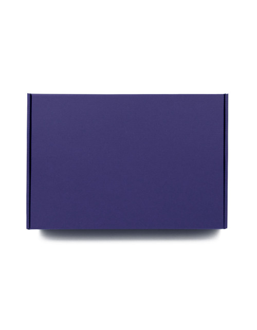 Mėlynos spalvos A4 formato premium dėžutė gaminiams