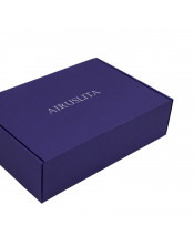 Zila A4 izmēra Premium dāvanu kastīte produktiem