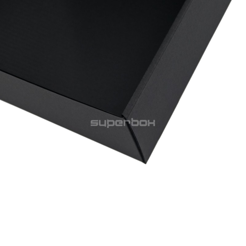 Black Square Box, Height of 9 cm