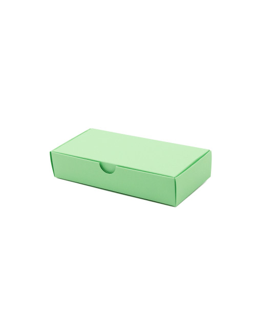 Pagarināta dāvanu kastīte no smaragda dekoratīvā kartona