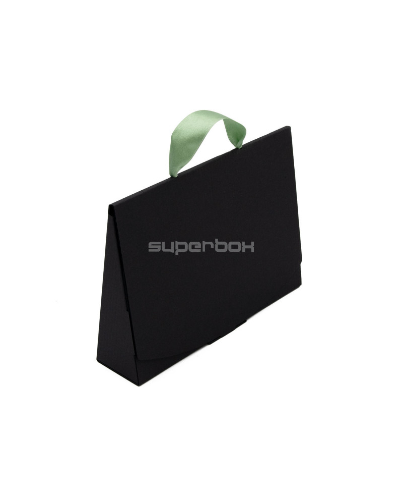Black A5 Format Envelope - Suitcase with Handle