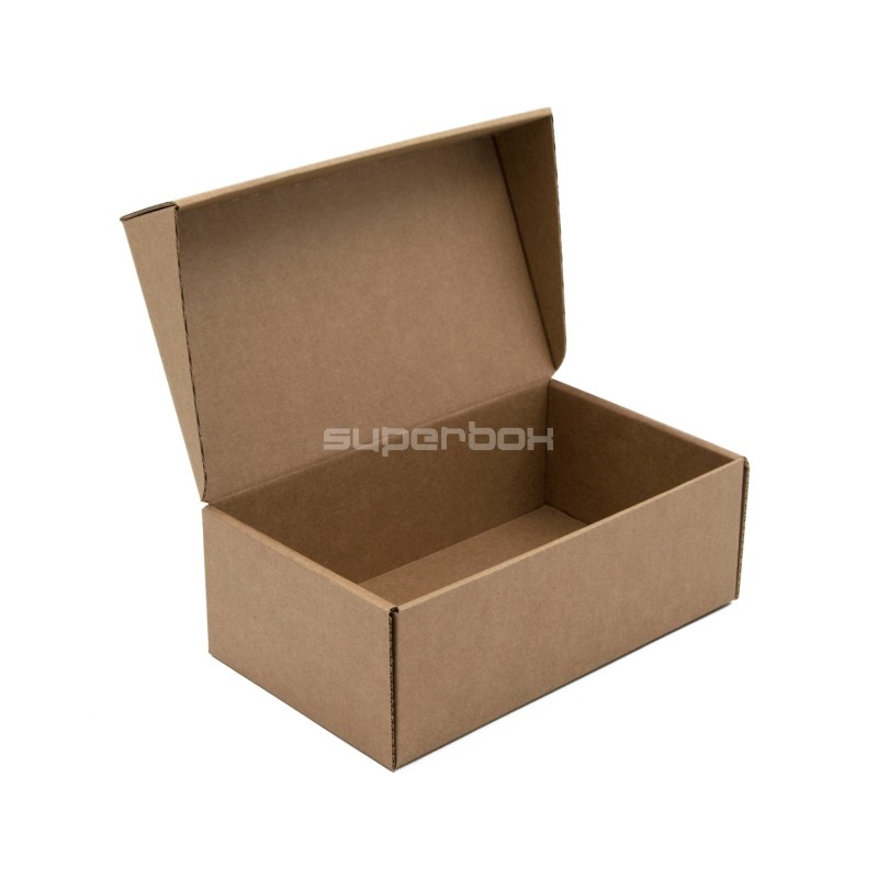 Brown Small Flip Lid Box